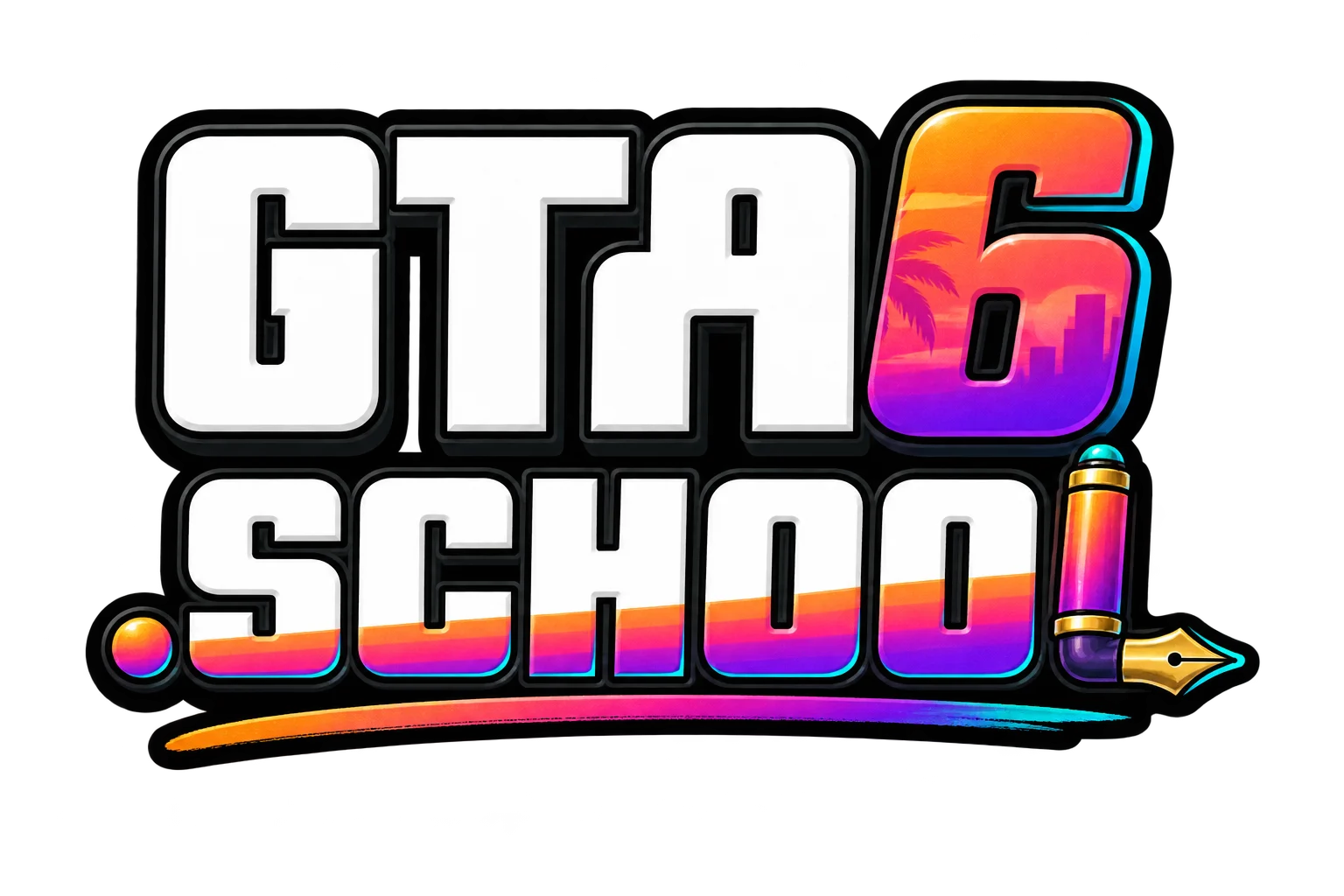The GTA6 School logo